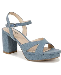 LifeStride Women's Last Dance 4 Platform Block Heel Dress Sandals