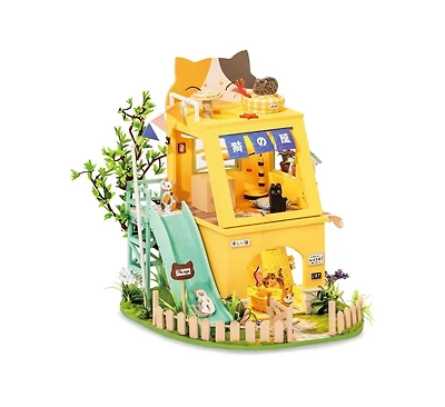 Diy 3D House Puzzle - Cat House 178 pcs