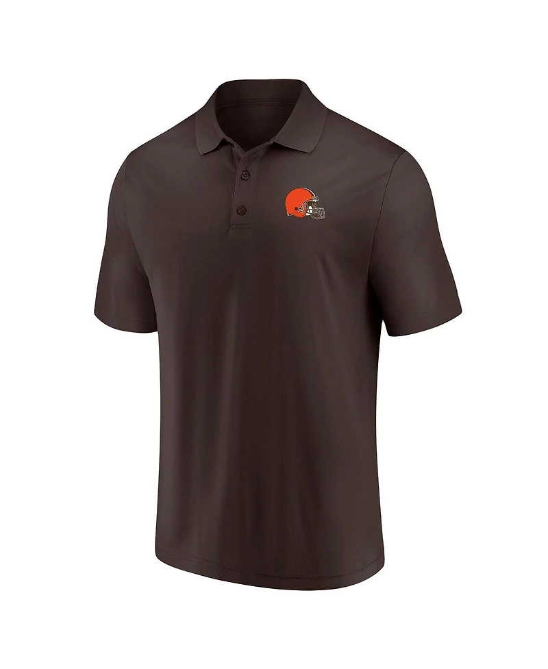 Men's Fanatics Cleveland Browns Component Polo Shirt