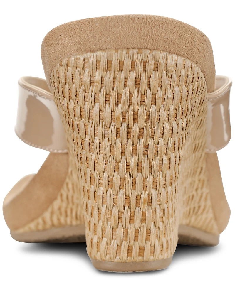 Style & Co Women's Chicklet Wedge Thong Sandals, Created for Macy's