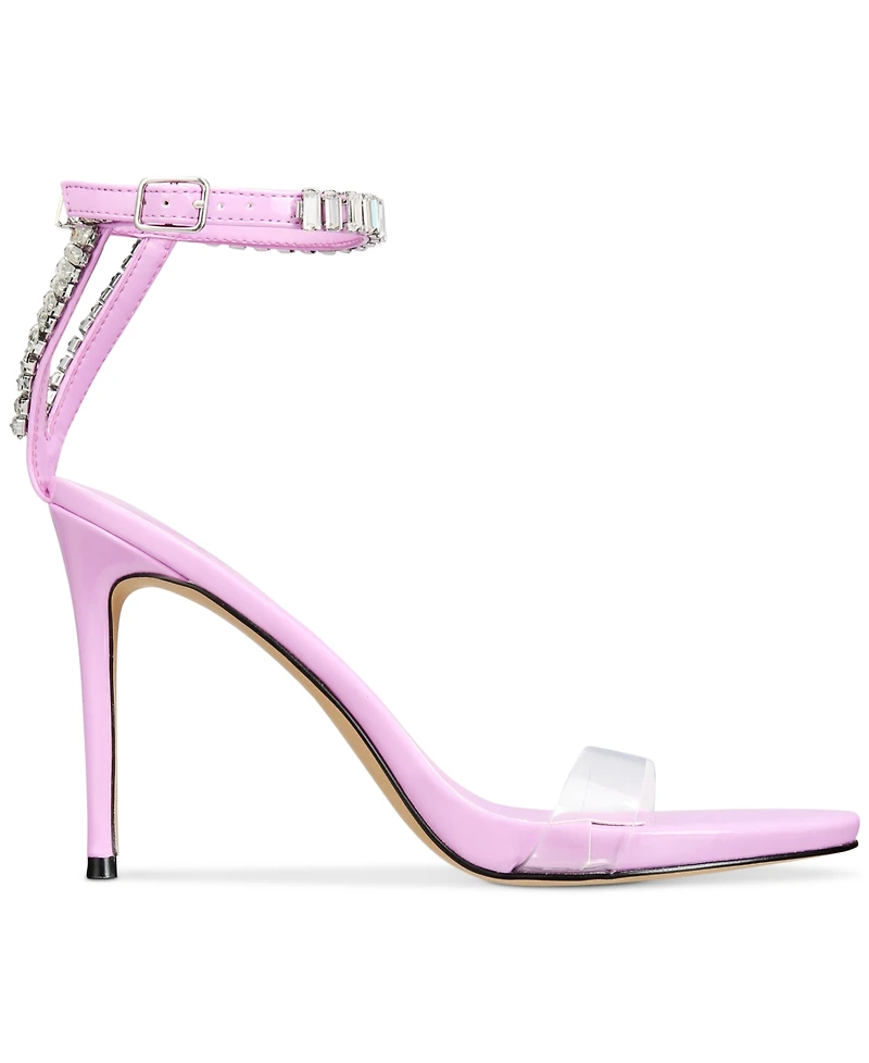Aaj by Aminah Women's Anastasia Embellished Open Toe Sandals