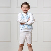 Hope & Henry Toddler Boys Seersucker Short