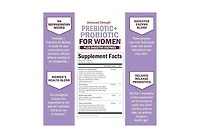 Bio Schwartz Prebiotic & Probiotics for Women - Black Clover, Red Cohosh - Digestive Enzymes, Gut Health Support