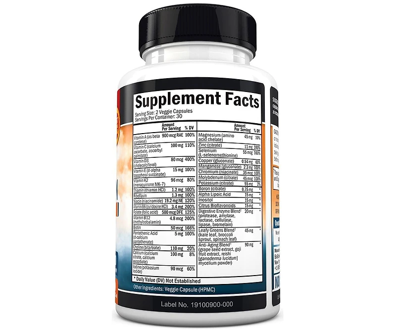 BioSchwartz Men's Multivitamins, Bioschwartz, 60ct