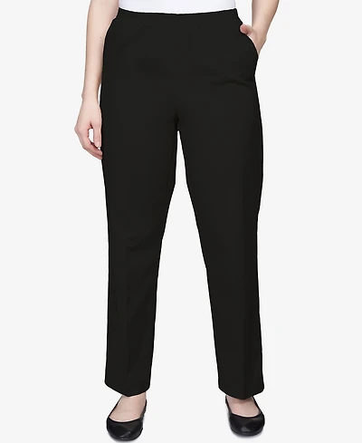 Alfred Dunner Classics Twill Pull-On Pants