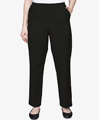 Alfred Dunner Classics Twill Pull-On Pants