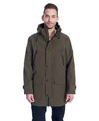 Men'S - Banks | Raincoat Weather Resistant Storm With Drawstring Hood