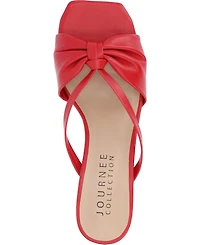 Journee Collection Women's Starling Kitten Heel Dress Sandals