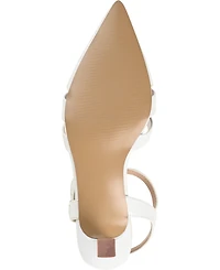 Journee Collection Women's Jazlynn T Strap Kitten Heel Dress Pumps