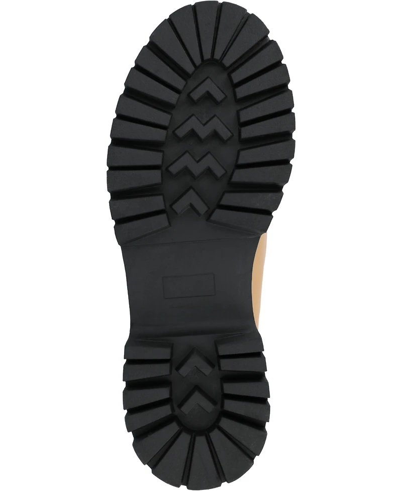 Journee Collection Women's Kamie Lug Sole Mary Jane Flats