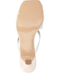 Journee Collection Women's Starling Kitten Heel Dress Sandals