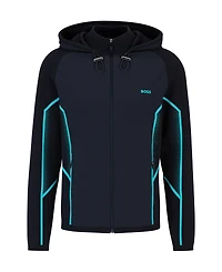 Boss by Hugo Boss Men's Degrade Jacquard Regular-Fit Hooded Jacket
