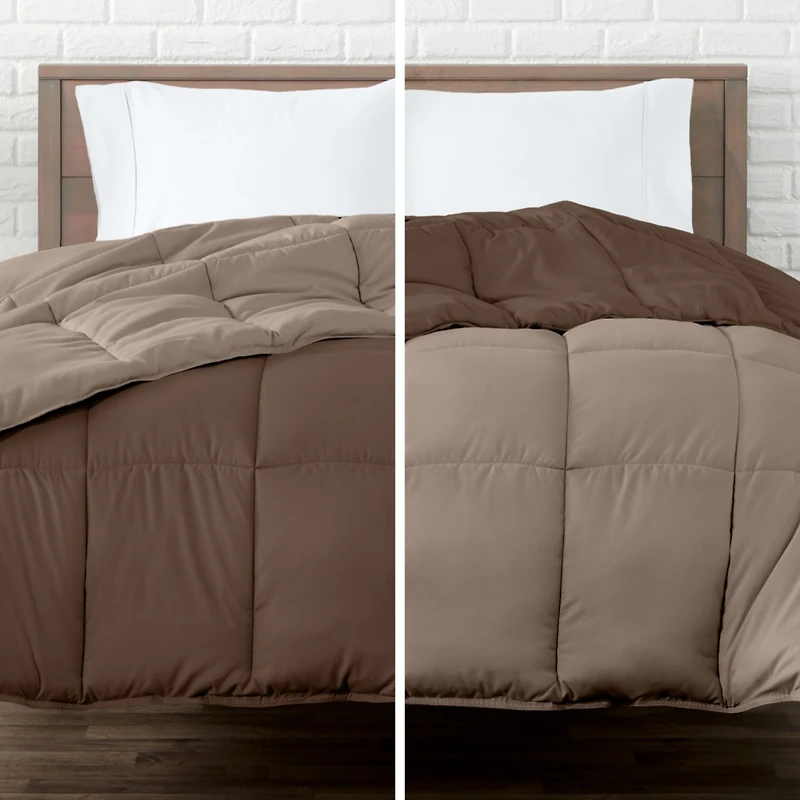 Bare Home Reversible Down Alternative Comforter Full