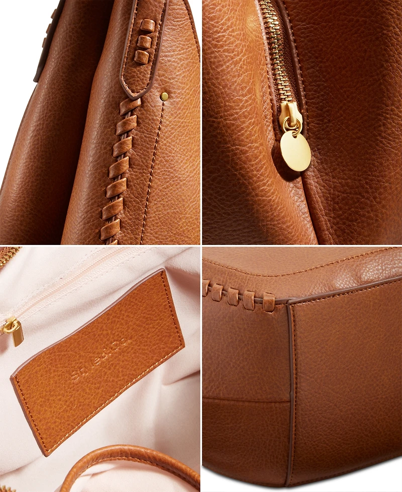 Style & Co Whip-Stitch Soft 4-Poster Tote