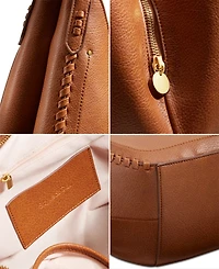 Style & Co Whip-Stitch Soft 4-Poster Tote