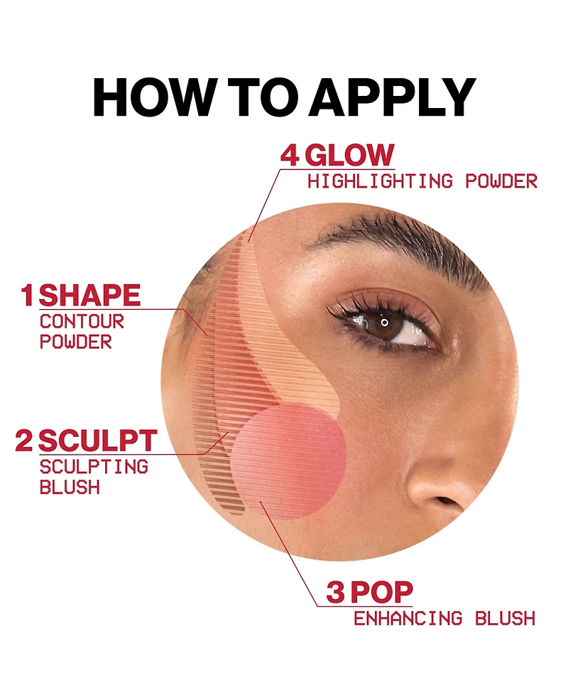 Smashbox Halo Sculpt + Glow Face Palette With Vitamin E