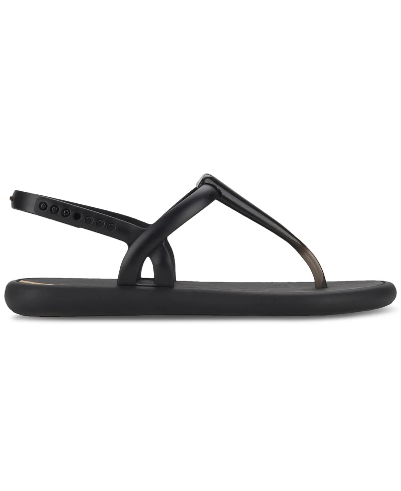 Ipanema Glossy Casual Flat Thong Sandals