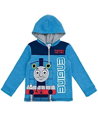 Thomas & Friends Little Boys the Tank Engine Fleece Half Zip Hoodie Toddler|Child
