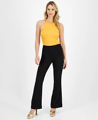 I.n.c. International Concepts Women's High-Rise Flared-Leg Jeans, Created for Macy's