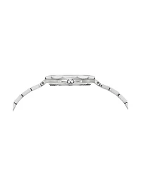 Victoria Stainless Steel Silver Tone Women's Watch 1241AVIS