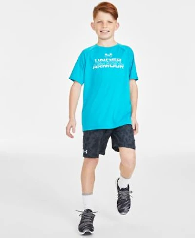 Under Armour Big Boys T Shirt Woven Shorts