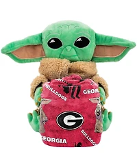 Northwest X Disney Georgia Bulldogs Yoda Hugger Pillow and Silk Touch Throw Set