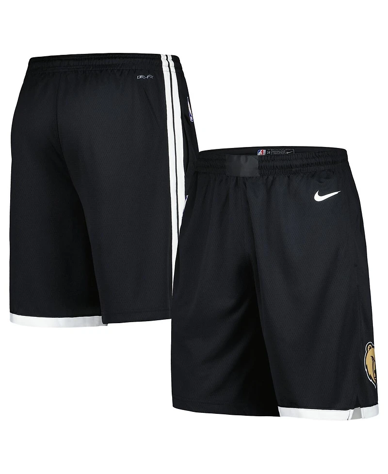 Men's Nike Black Memphis Grizzlies 2023/24 City Edition Swingman Shorts
