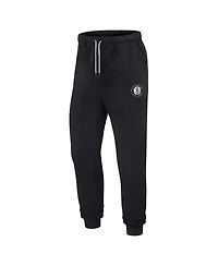 Men's and Women's Fanatics Signature Black Brooklyn Nets Super Soft Fleece Jogger
