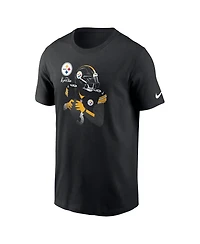 Men's Nike Kenny Pickett Black Pittsburgh Steelers Player Graphic T-shirt