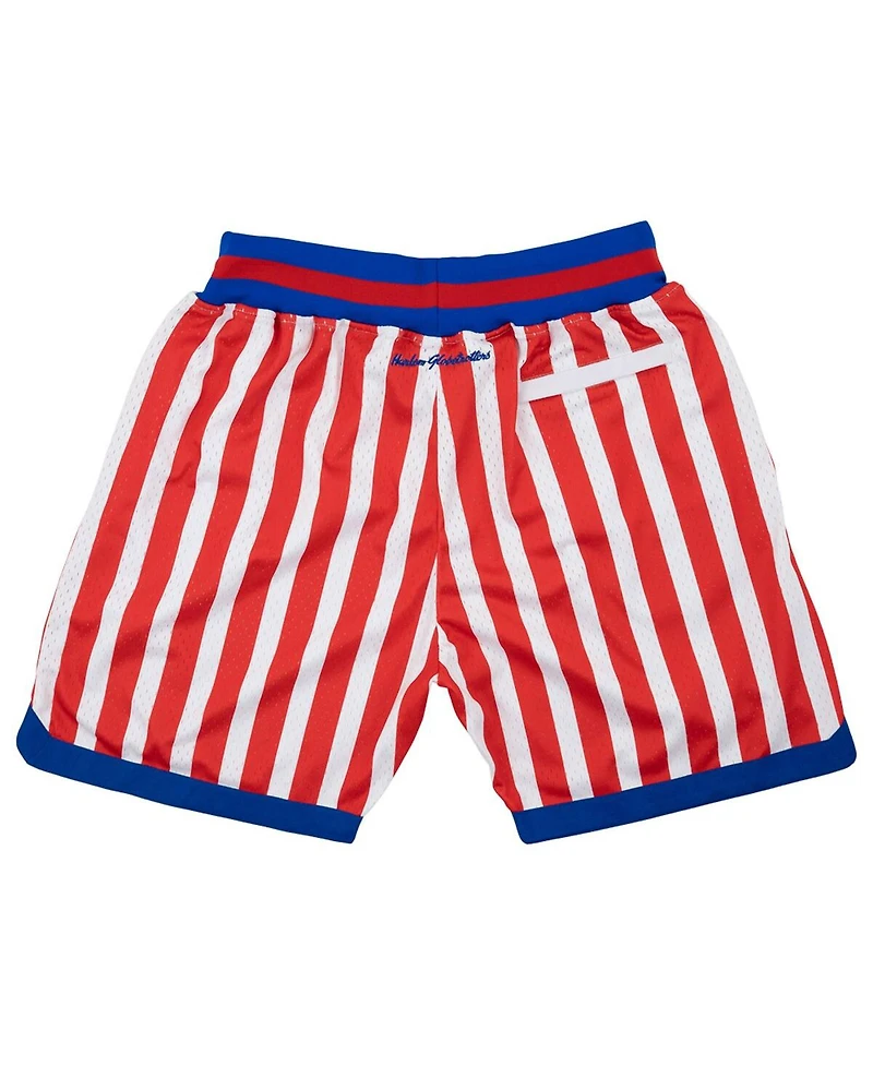 Men's Rings & Crwns Red, White Harlem Globetrotters Triple Double Shorts