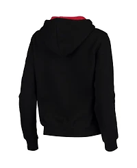 Women's Colosseum Black Texas Tech Red Raiders Loud and Proud Pullover Hoodie