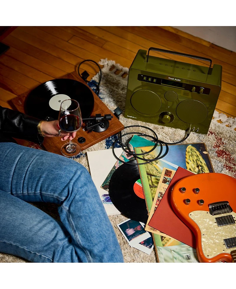 Tivoli Audio Songbook Max Bluetooth Speaker with Built-In Pre-Amp and Carrying Handle
