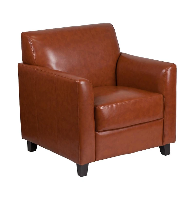 Chair With Clean Line Stitched Frame