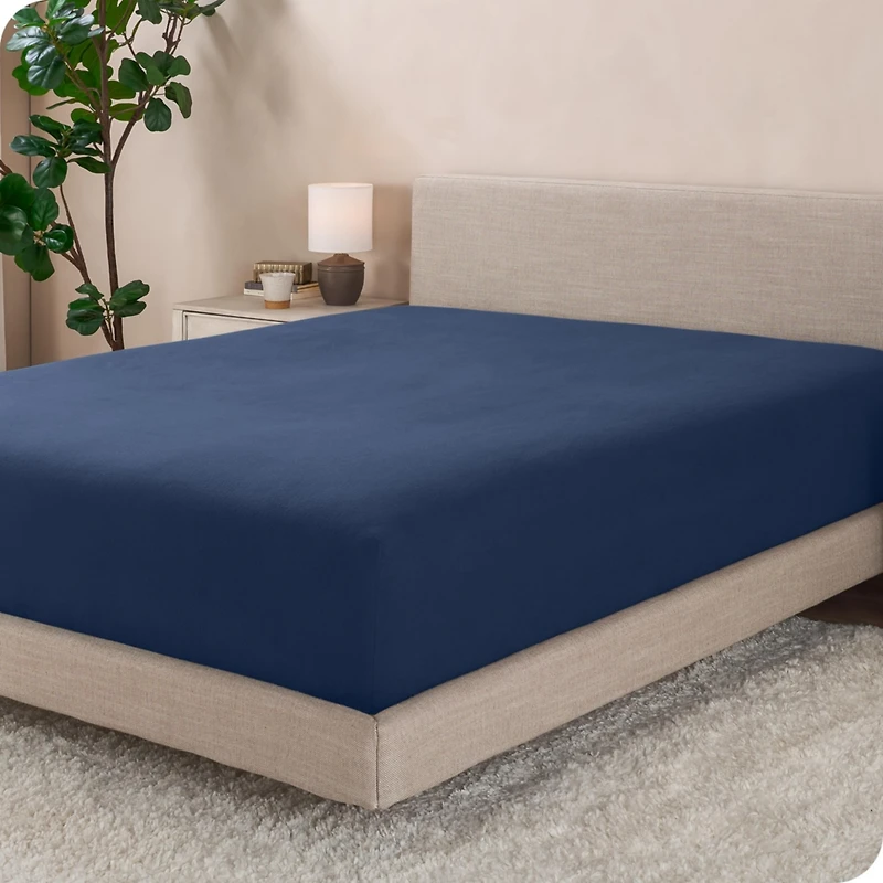 Bare Home Polar Fleece Fitted Sheet Queen