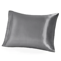 Bare Home Mulberry Silk Pillowcase, Zipper Closure Standard