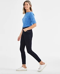 Style & Co Women's Mid-Rise Curvy Skinny Jeans, Created for Macy's