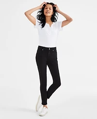 Style & Co Women's Mid-Rise Curvy Skinny Jeans, Created for Macy's