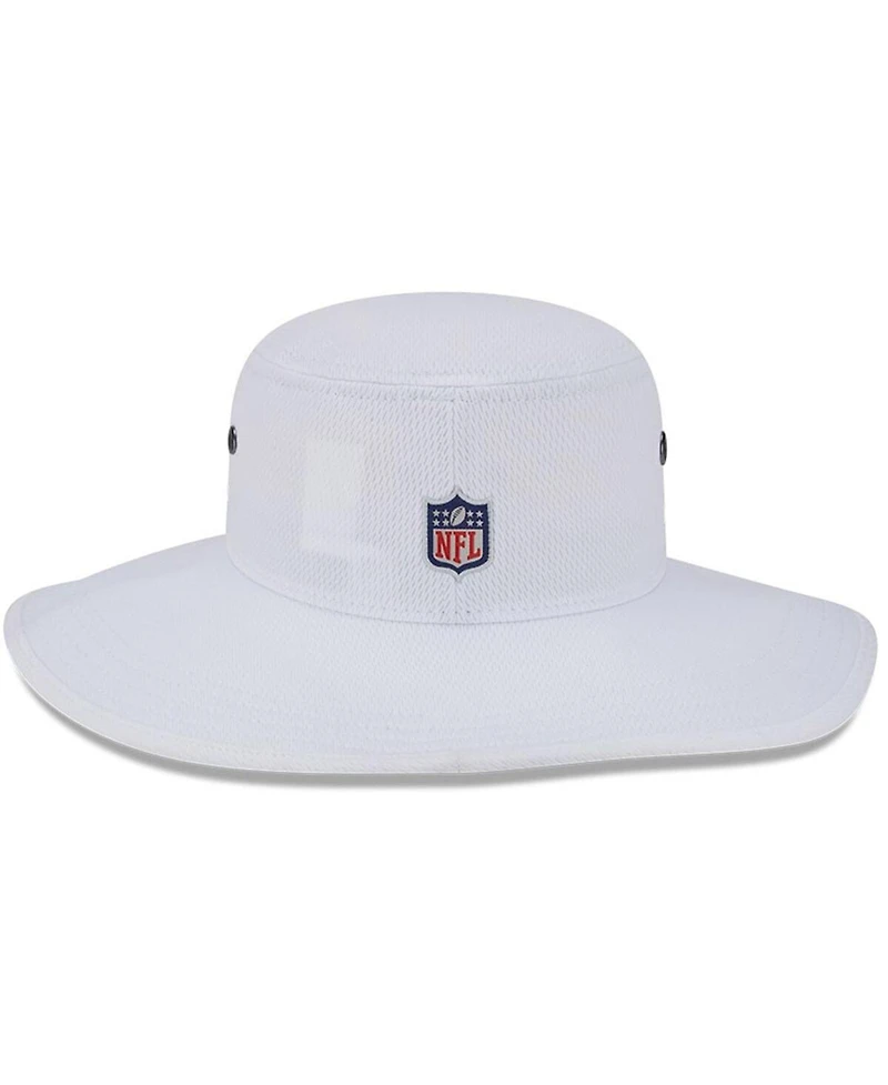 Men's New Era White Baltimore Ravens 2023 Nfl Training Camp Panama Bucket Hat