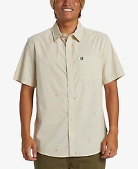 Quiksilver Men's Mini Mo Classic Short Sleeve Shirt