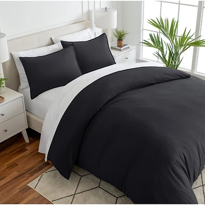 Bare Home Ultra-Soft Sand washed King Duvet Cover & Sham Set