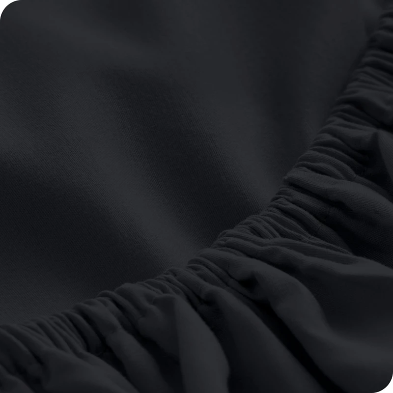 Bare Home Double Brushed Dual Pocket Fitted Sheet Queen