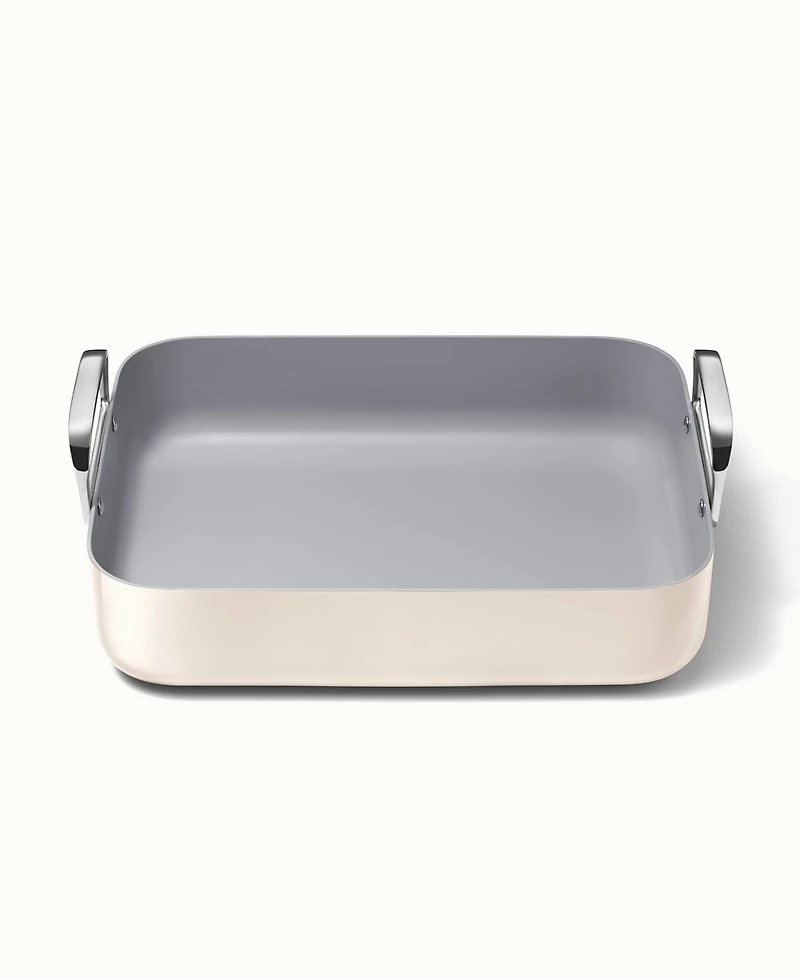 Caraway Non-Stick Ceramic-Coated 16.5" Roasting Pan with Rack