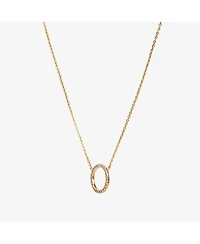 Kayla Circle Pendant Necklace