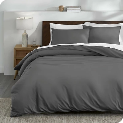 Bare Home Organic Cotton Jersey Duvet Cover Set Twin/Twin XLong
