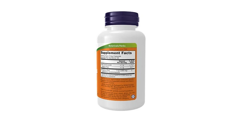 Now Foods Astragalus, 500 mg, 100 Caps