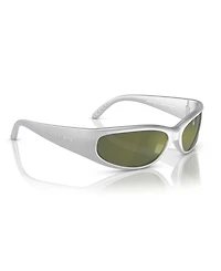 Arnette Men's Catfish Sunglasses, Mirror AN4302