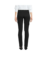 Lands' End Petite Mid Rise Slim Cargo Chino Pants