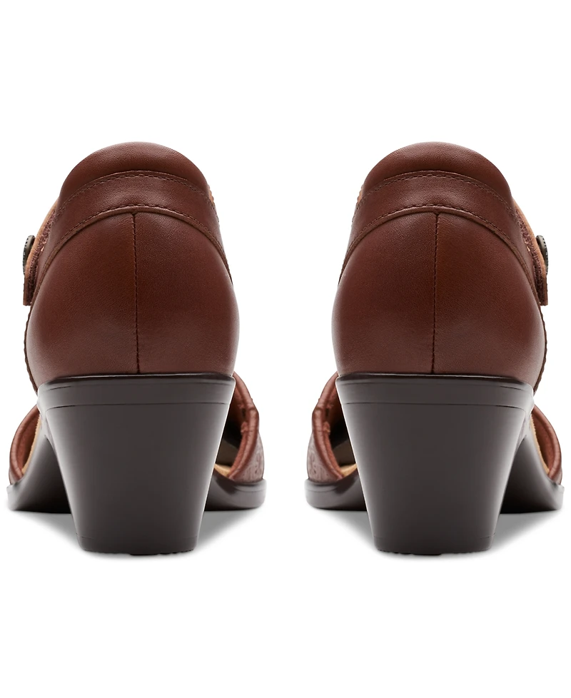 Clarks Women's Emily 2 Ketra Ankle-Strap Pumps