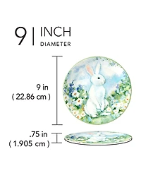 Certified International Easter Morning Dessert Plates, Set of 4