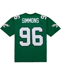 Men's Mitchell & Ness Clyde Simmons Kelly Green Philadelphia Eagles Legacy Replica Jersey